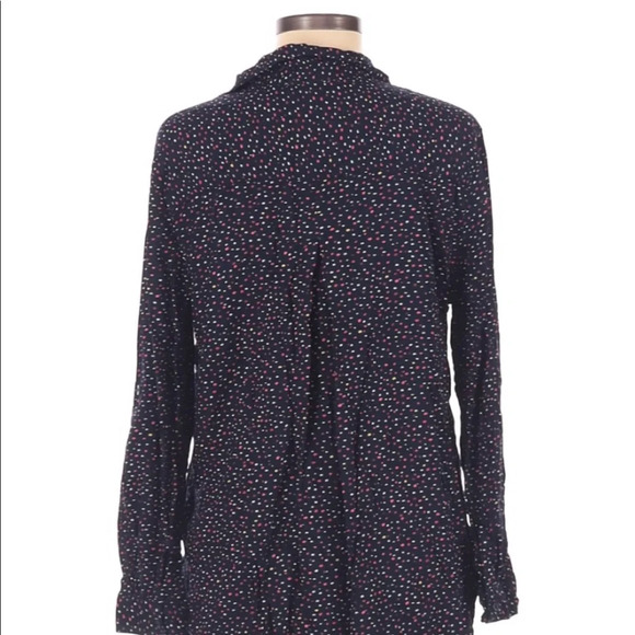 Beachlunchlounge collection navy polka dot top - Picture 2 of 7